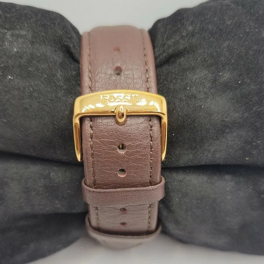 Fossil Modern Sophisticate BQ1567 Women's Brown Leather Analog Dial Watch DE403